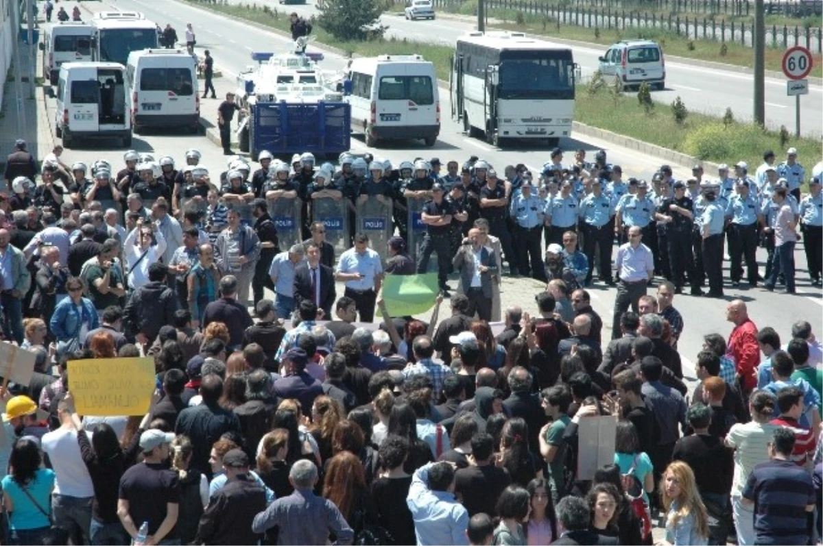 Giresun\'da Soma\'da Yaşanan Maden Faciası Protesto Edildi