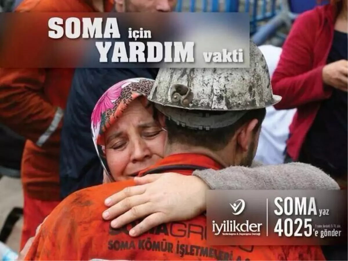 İyilikder\'den Soma\'ya Yardım Kampanyası