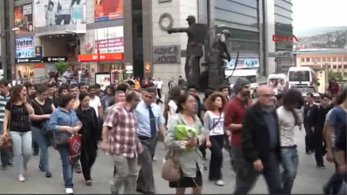 Karabük\'te Soma Faciası Protesto Edildi