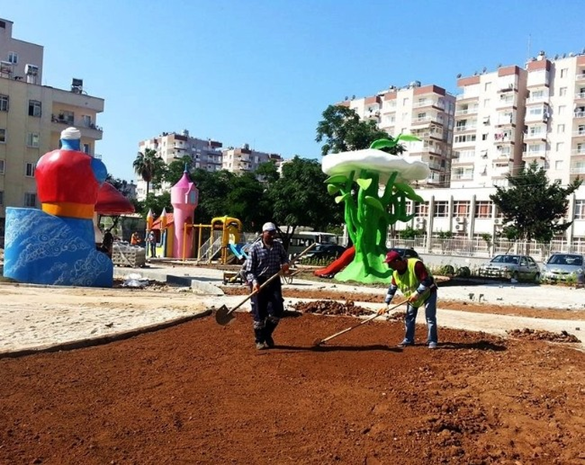 Mersin Büyükşehir Belediyesi\'nden Engelliler İçin Park