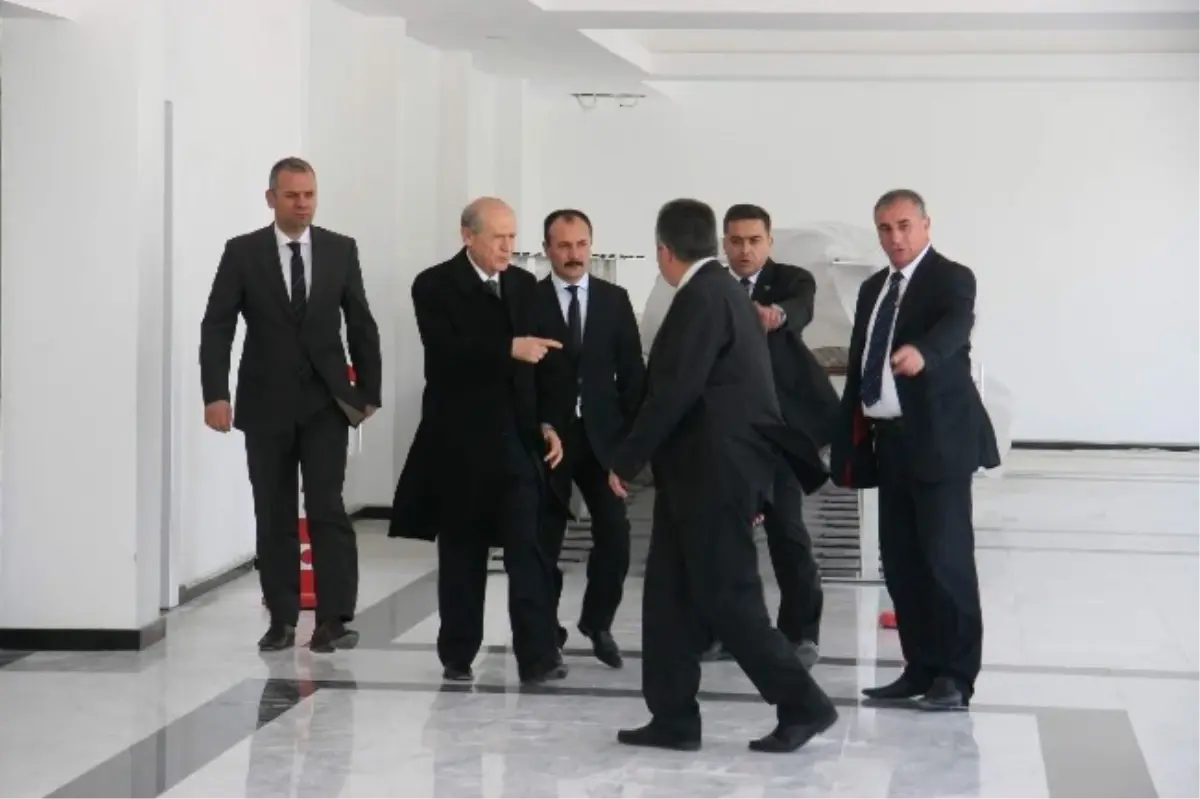 MHP Lideri Bahçeli Afyonkarahisar\'a Uğradı