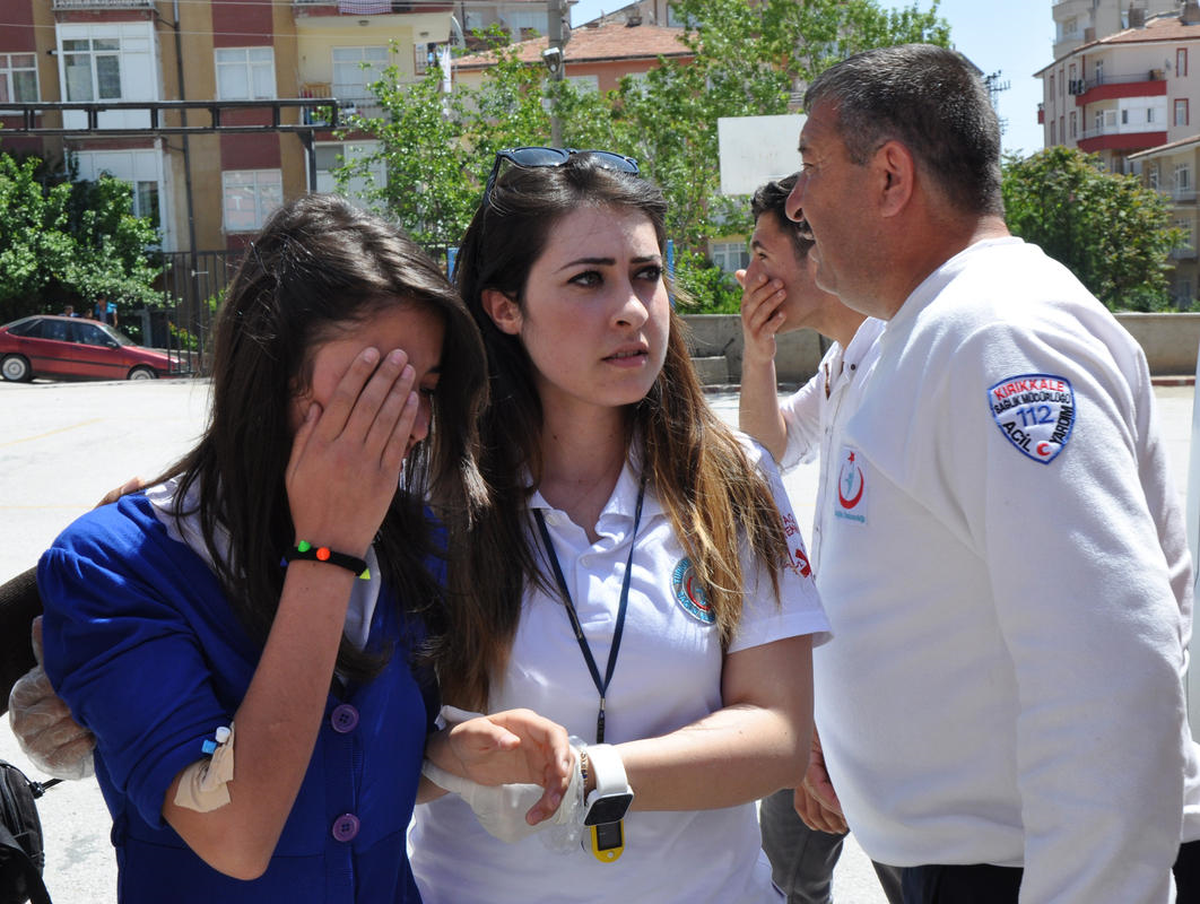 Sınıftaki "Biber Gazı" Şakası Hastanede Bitti