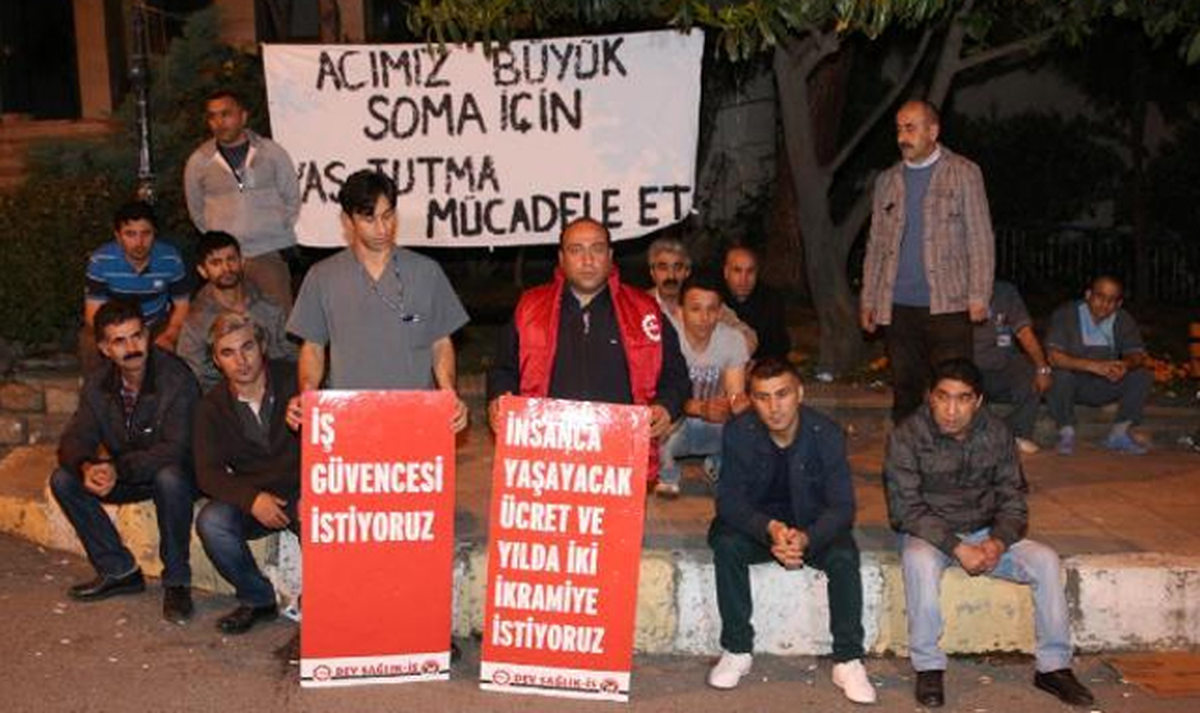 Şişli\'de Temizlik İşçileri İş Bırakma Eylemi Başlattı
