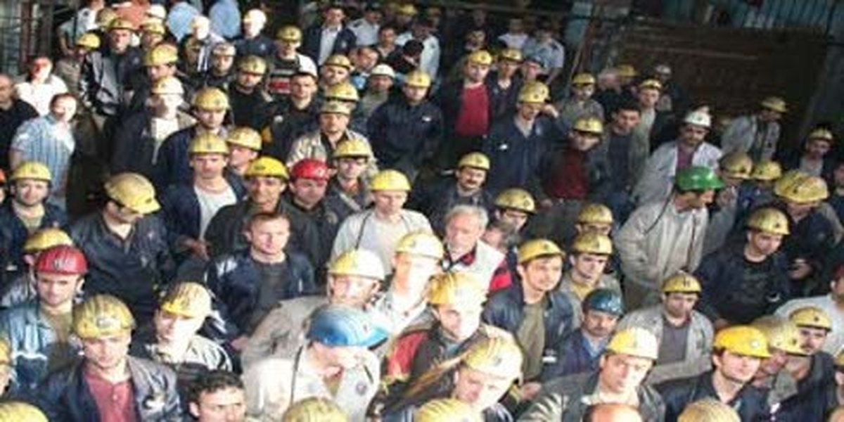 Zonguldak\'ta Madenciler İş Bıraktı