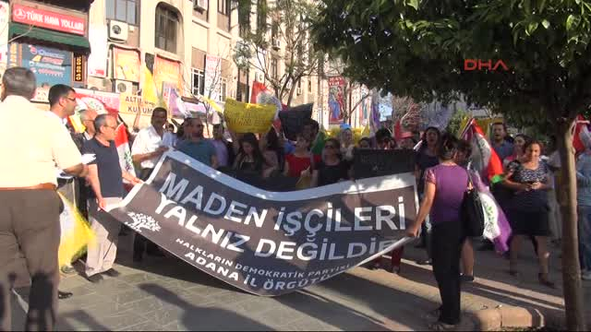 Adana\'da Hdp\'den Protesto