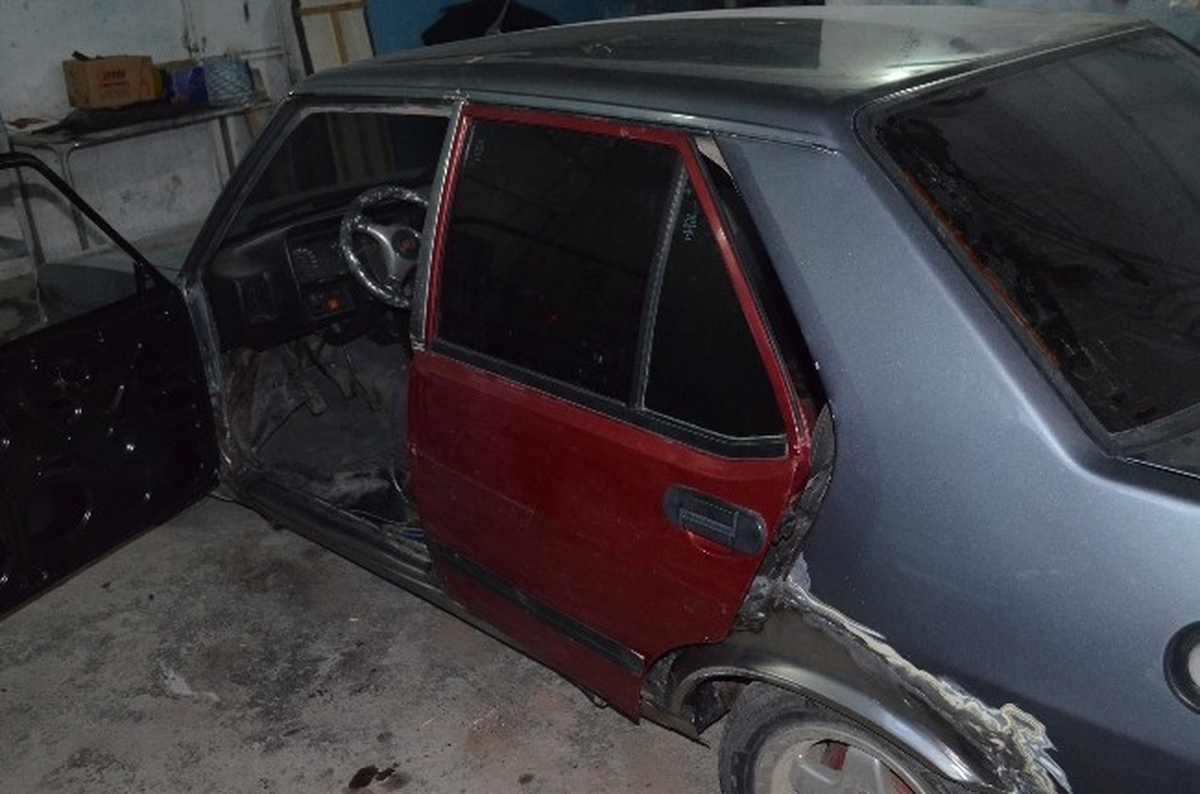 Aksaray\'da Çalınan Otomobilin Kapısı Bulundu