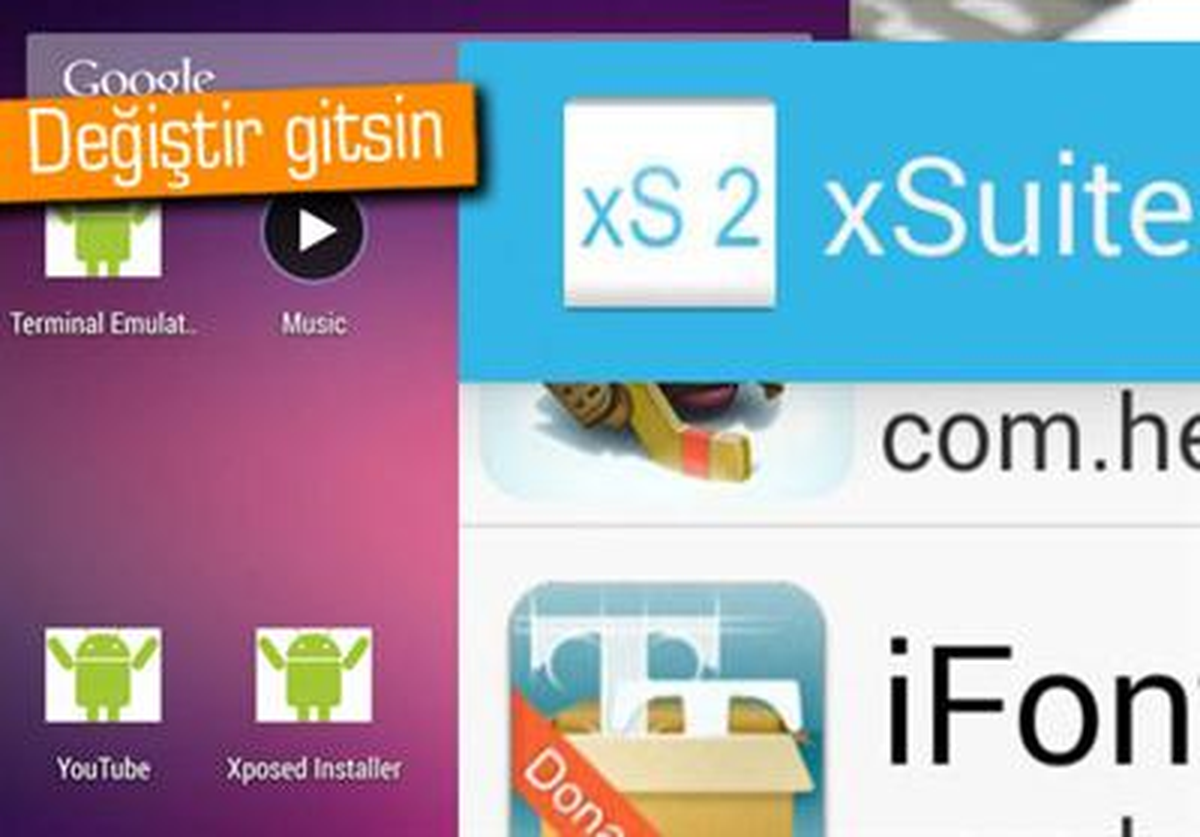 Android\'te Sevmediğiniz Simgeyi Xposed ile Değiştirin