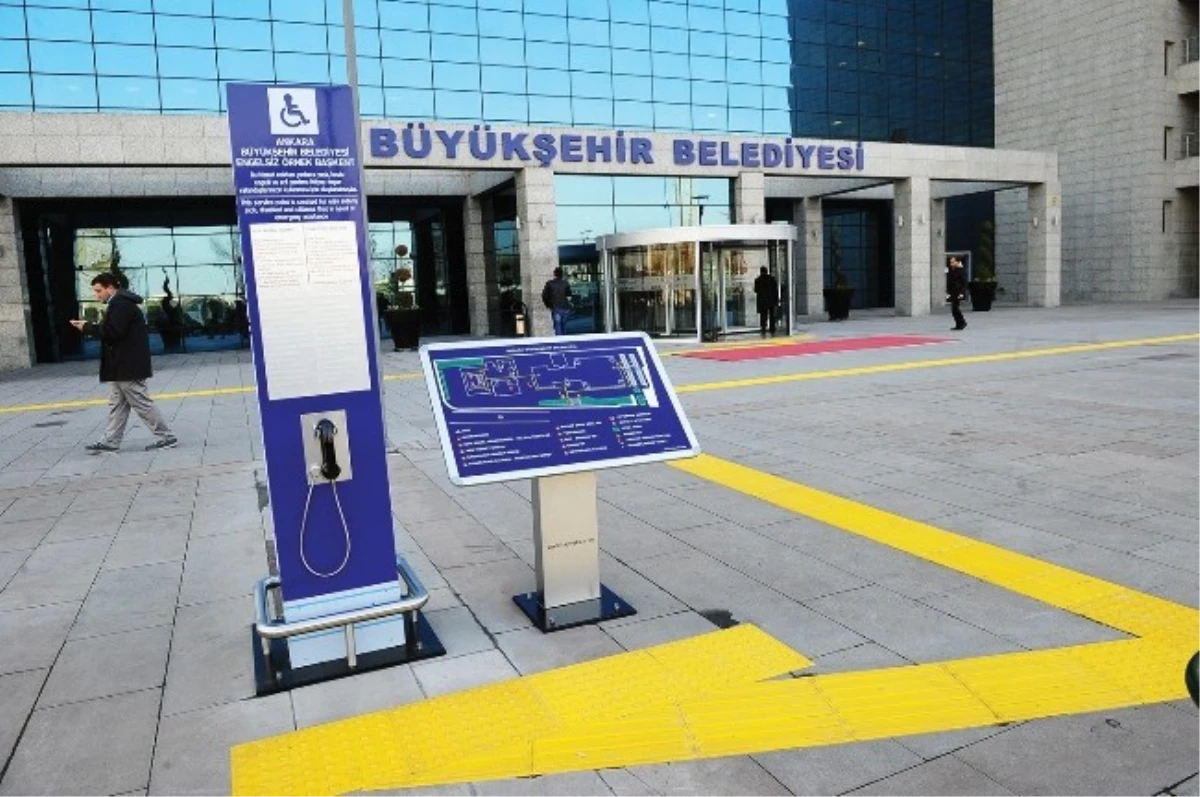 Ankara Büyükşehir\'den Engellilere Dört Dörtlük Hizmet