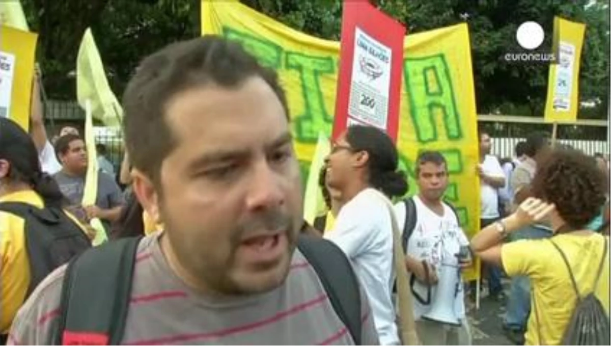 Brezilya\'da Protestolar Bitmek Bilmiyor