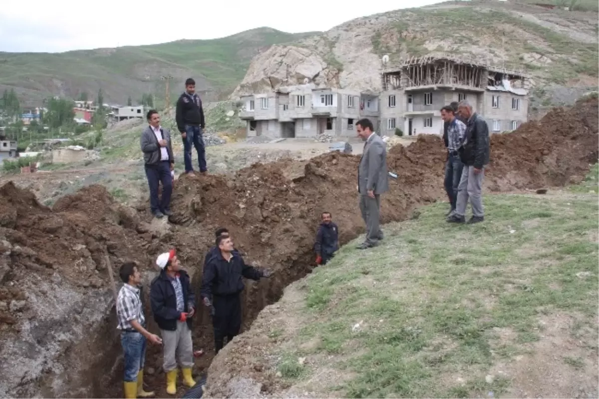 Hakkari\'de Altlapı Çalışmaları