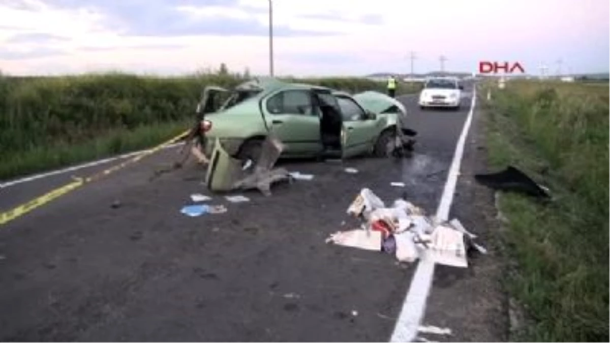 Keşan\'da Trafik Kazası: 1 Ölü, 1 Yaralı
