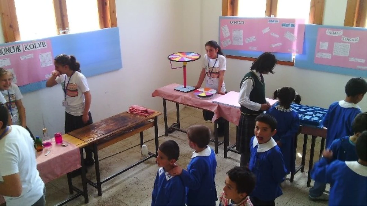 Kuzyaka Ortaokulu\'nda Tübitak Bilim Fuarı