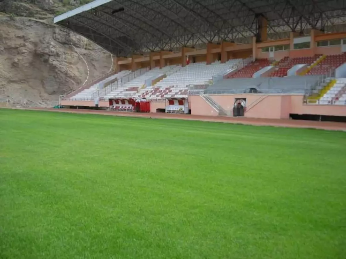 Yenişehir Stadında Bakım Çalışması