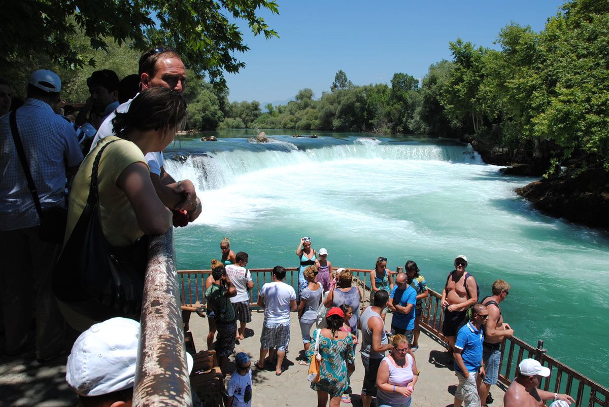 Manavgat Şelalesi\'nde Sezon Açıldı