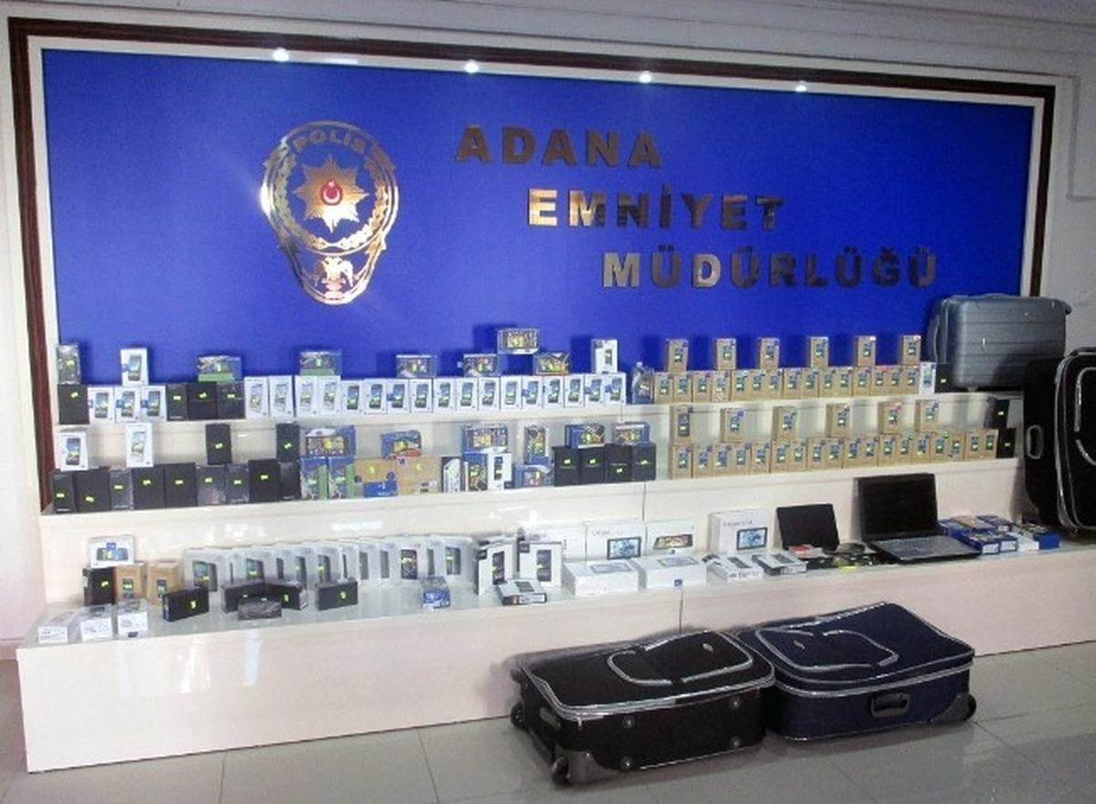Muğla\'da Çalınan Cep Telefonları Adana\'da Ele Geçirildi