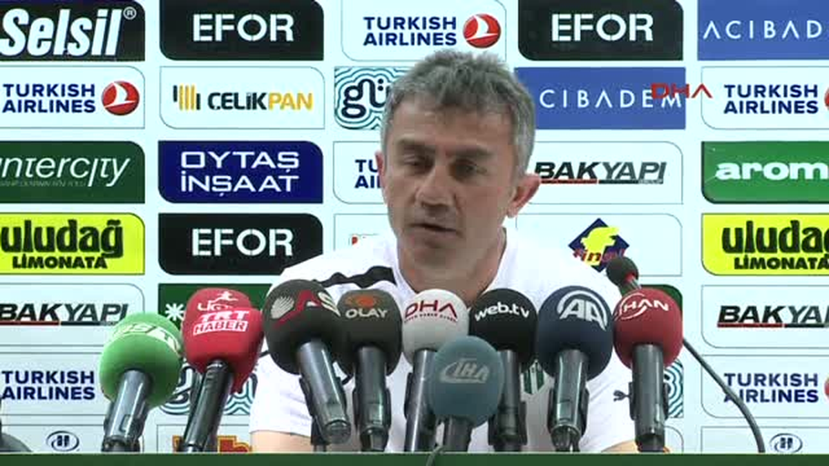 Bursaspor Teknik Sorumlusu Ümit Şengül: "Bursaspor Tekrar Hedefi Kovalayacak"