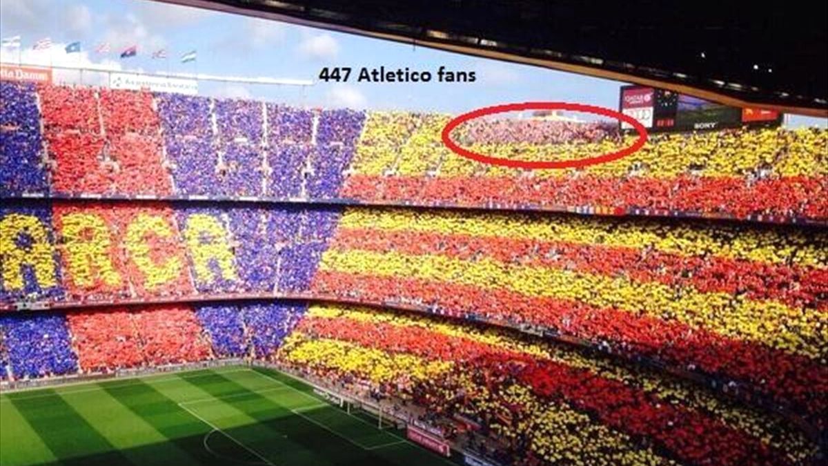 Dünya Camp Nou\'daki 447 Atleticolu\'yu Konuşuyor