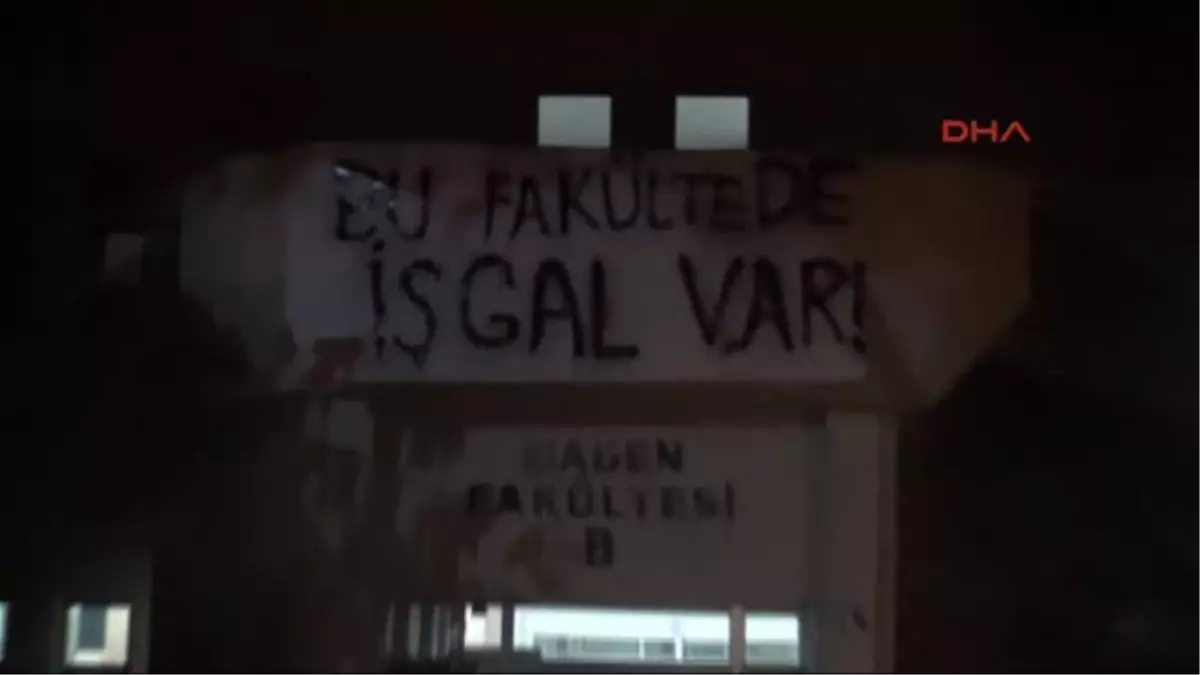 İTÜ Öğrencileri Maden Fakültesini İşgal Etti