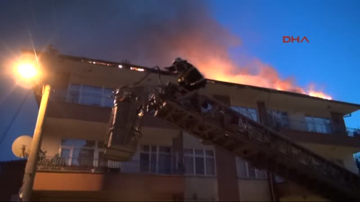 Kırıkkale\'de Korkutan Yangın / 2