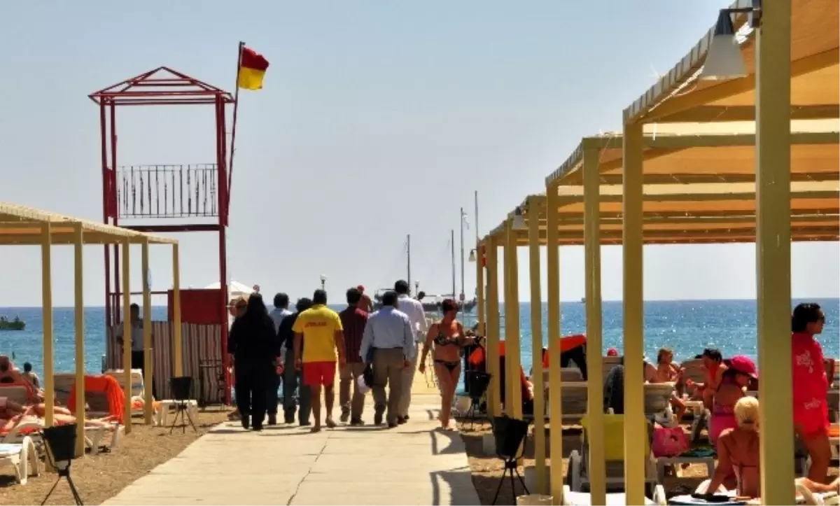 Kızılağaç Sahillerinde Mavi Bayrak Denetimleri