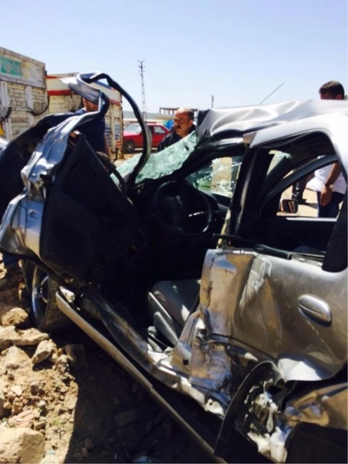 Kızıltepe\'de Trafik Kazasında Bir Kişi Ağır Yaralandı