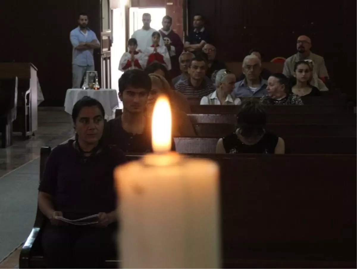 Adana\'da Bebekli Kilise\'de Soma İçin Ayin Yapıldı