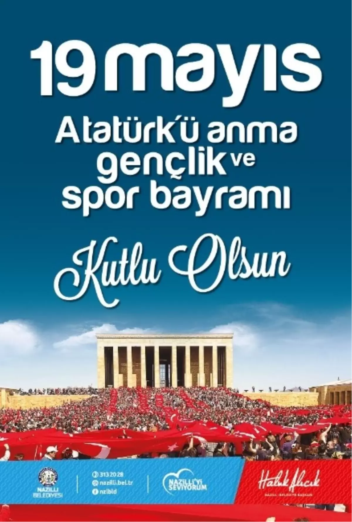 Başkan Alıcık\'ın 19 Mayıs Atatürk\'ü Anma Gençlik ve Spor Bayramı Kutlama Mesajı