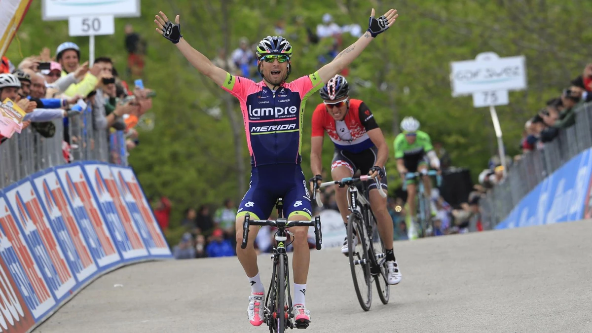 Giro\'da Sekizinci Etap Sona Erdi / Cadel Artık Zirvede