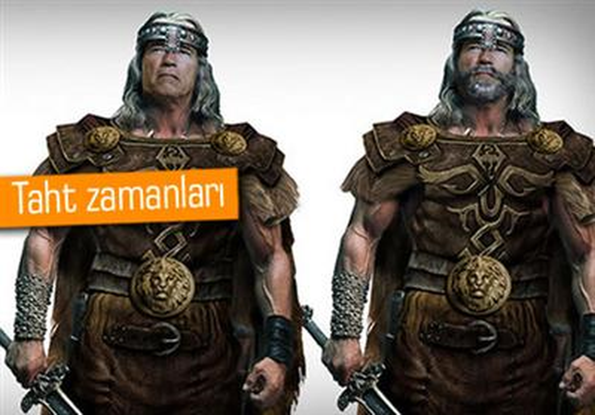 Kral Conan Göründü