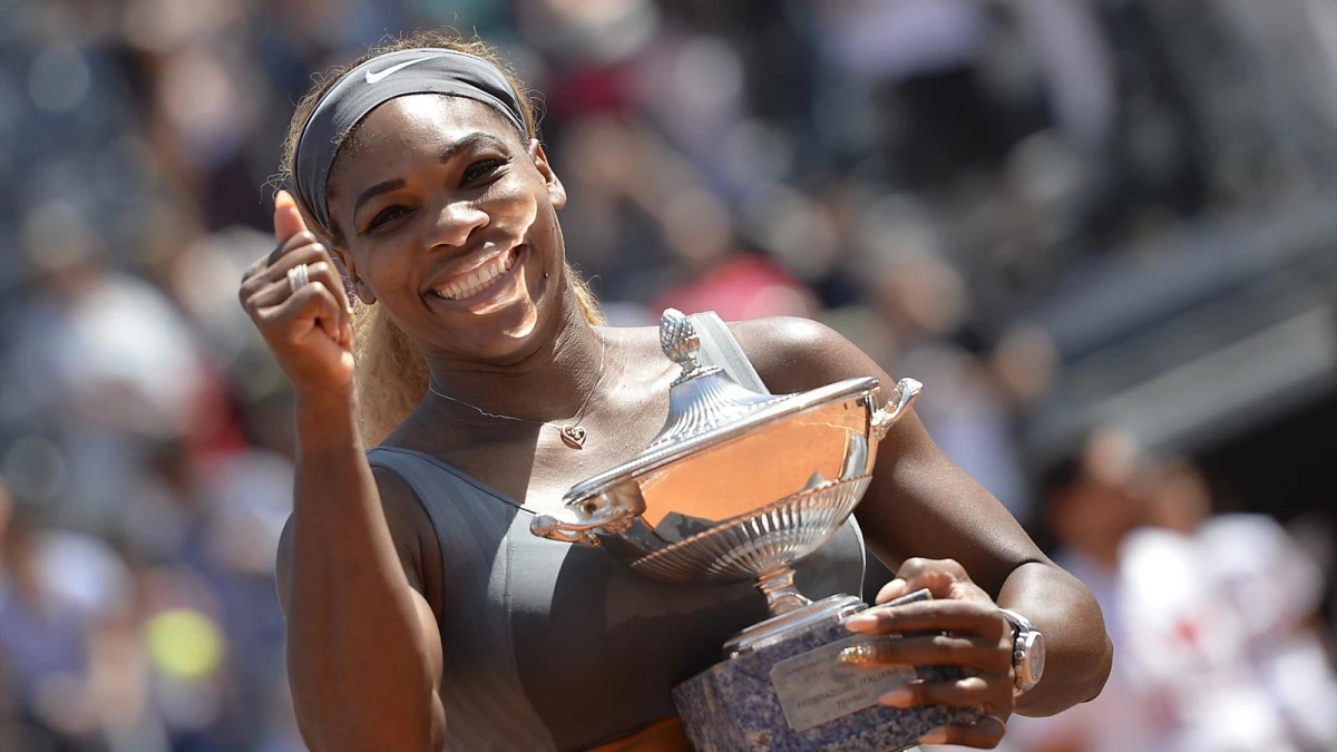 Serena Williams WTA Roma\'da Errani\'yi 6-3 ve 6-0\'lık Setlerle Yendi
