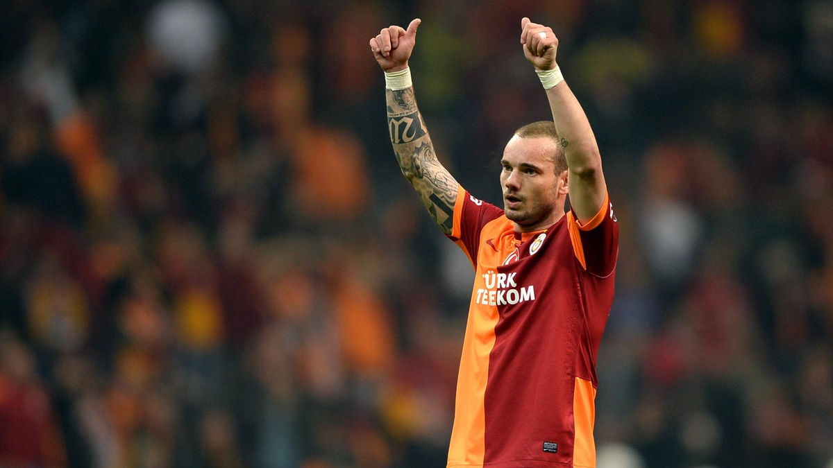 Wesley Sneijder, Galatasaray\'da Bu Sezon İyi Bir Yıl Geçirdiğini Söyledi