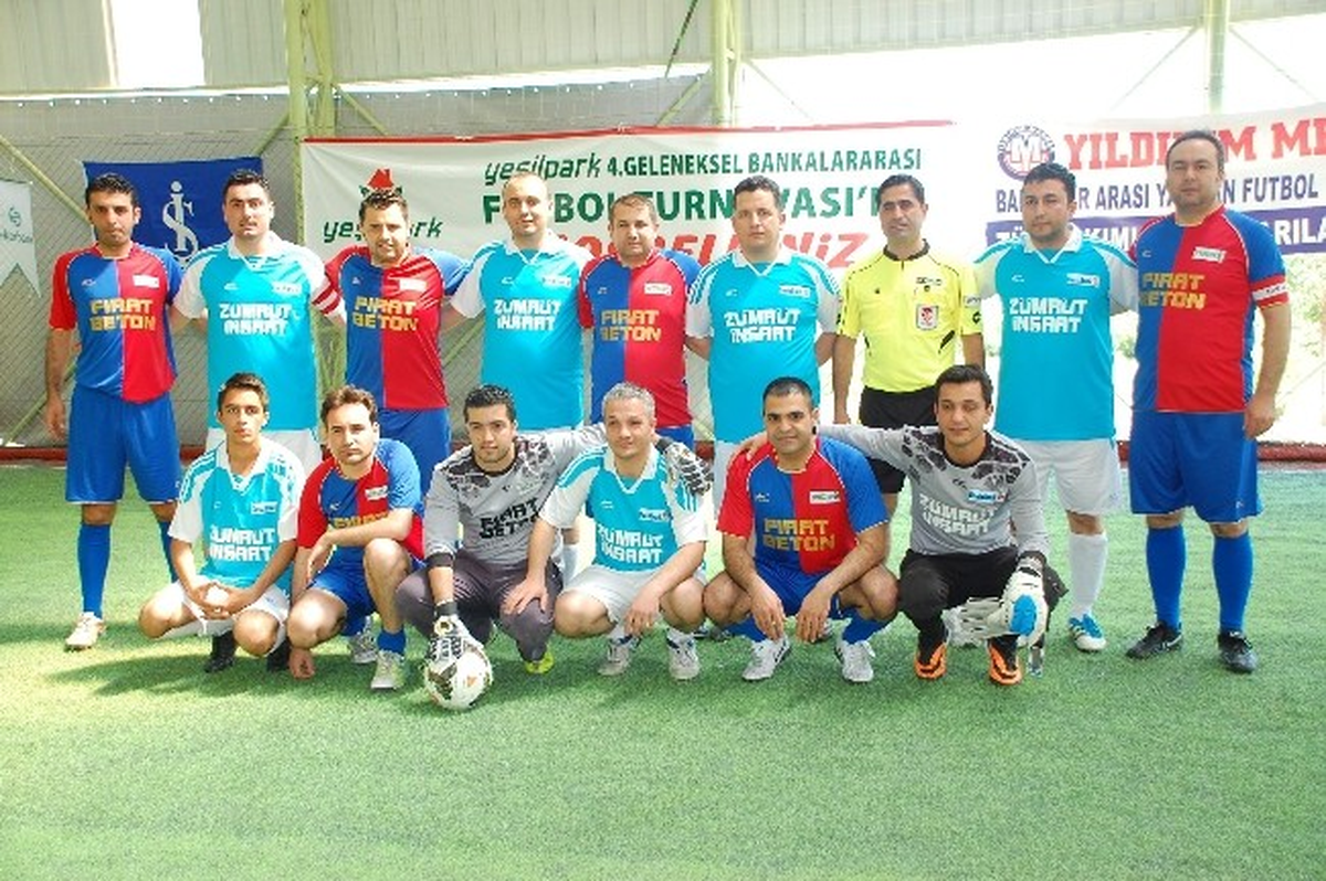 Yeşil Park Bankalar Arası Halı Saha Futbol Turnuvası Düzenlendi