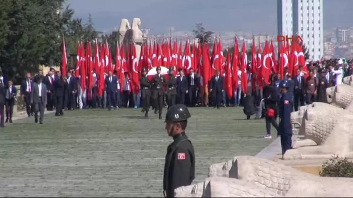 19 Mayıs Atatürk\'ü Anma Gençlik ve Spor Bayramı Nedeniyle Anıtkabir\'de Tören