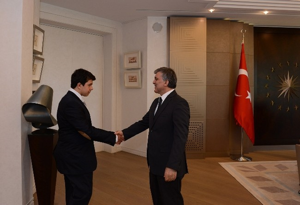 Cumhurbaşkanı Gül, Vali Mutlu ve Gençleri Kabul Etti
