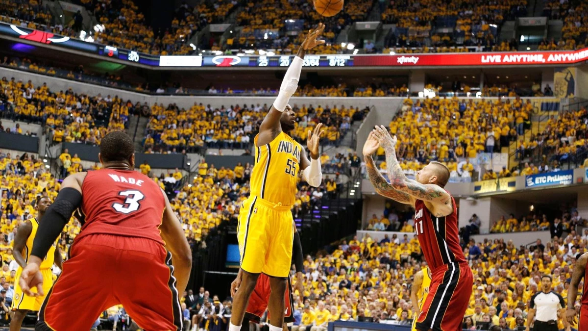 Indiana Pacers-Miami Heat: 107-96