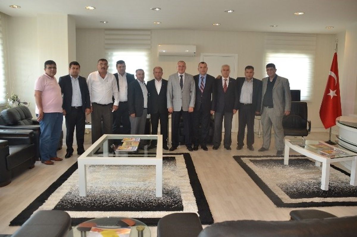 Servisçiler ve Sütçüler Odasından Sevimçok\'a Ziyaret