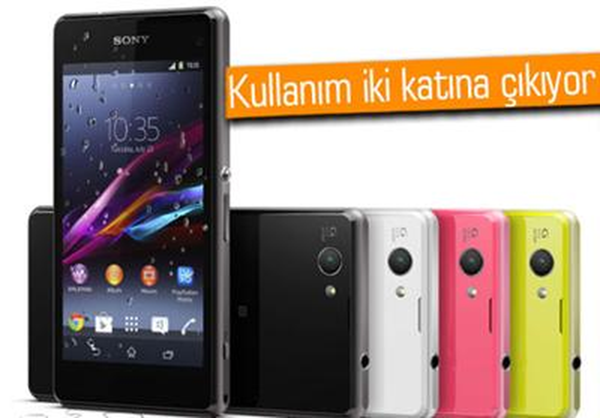 Sony Xperia Z1 Compact İçin Bataryalı Kılıf