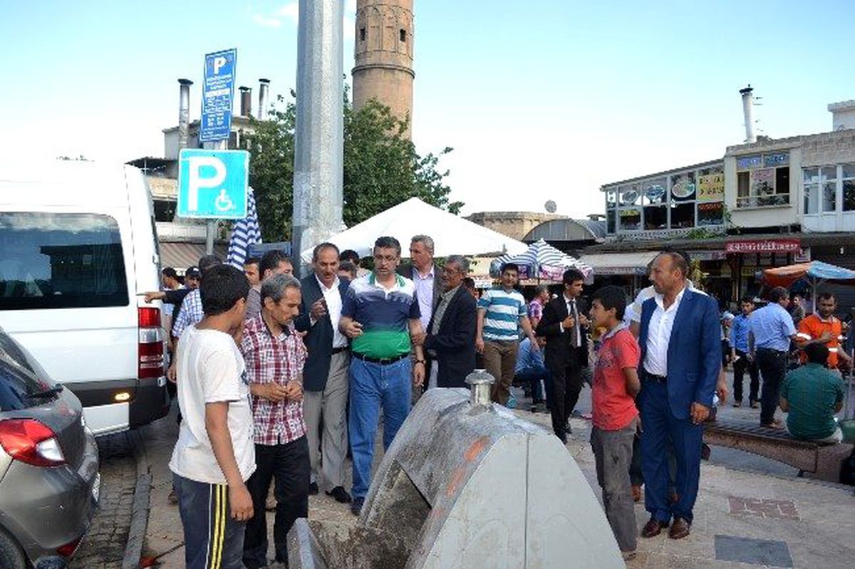 Başkan Güvenç, Divan Yolu ve Haşimiye Esnafını Ziyaret Etti