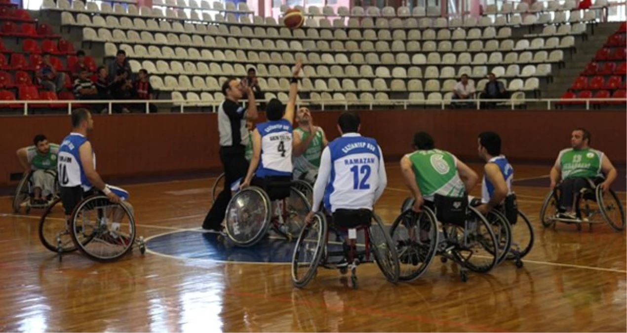 Engelli Basketbolcular Ligin Son Maçına Hazır