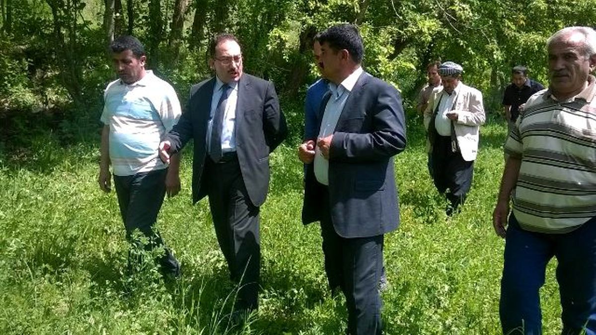 Hakkari\'de Çekirge ile Mücadele