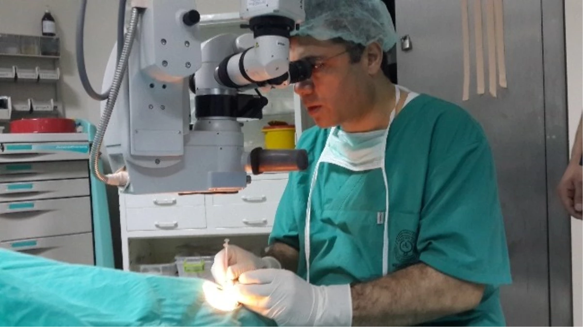 Harran Üniversitesi, Göz Tedavisinde Başarılı Çalışmalarını Sürdürüyor