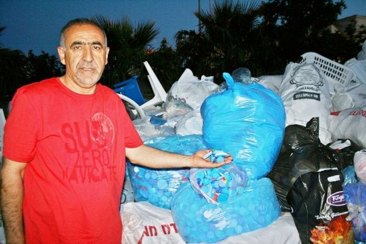 Kapaklar 13 Adet Tekerlek Olarak Geri Dönecek