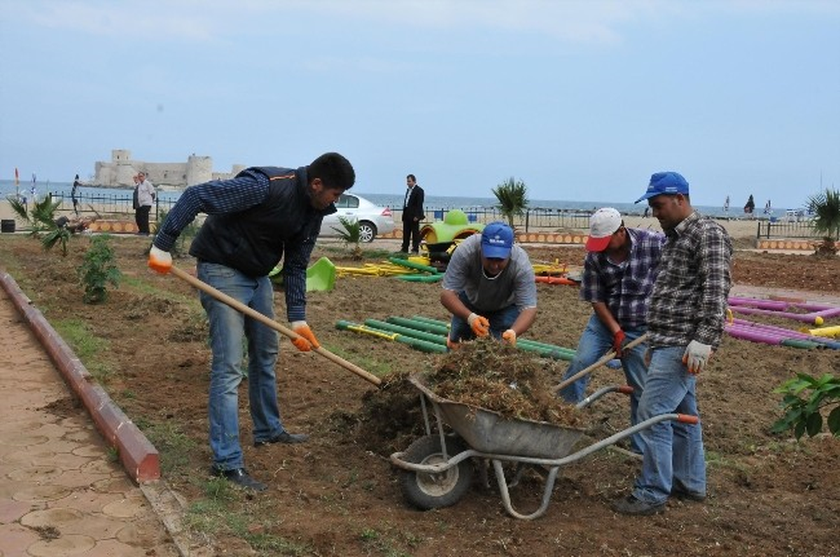 Kızkalesi Yaz Sezonuna Hazırlanıyor