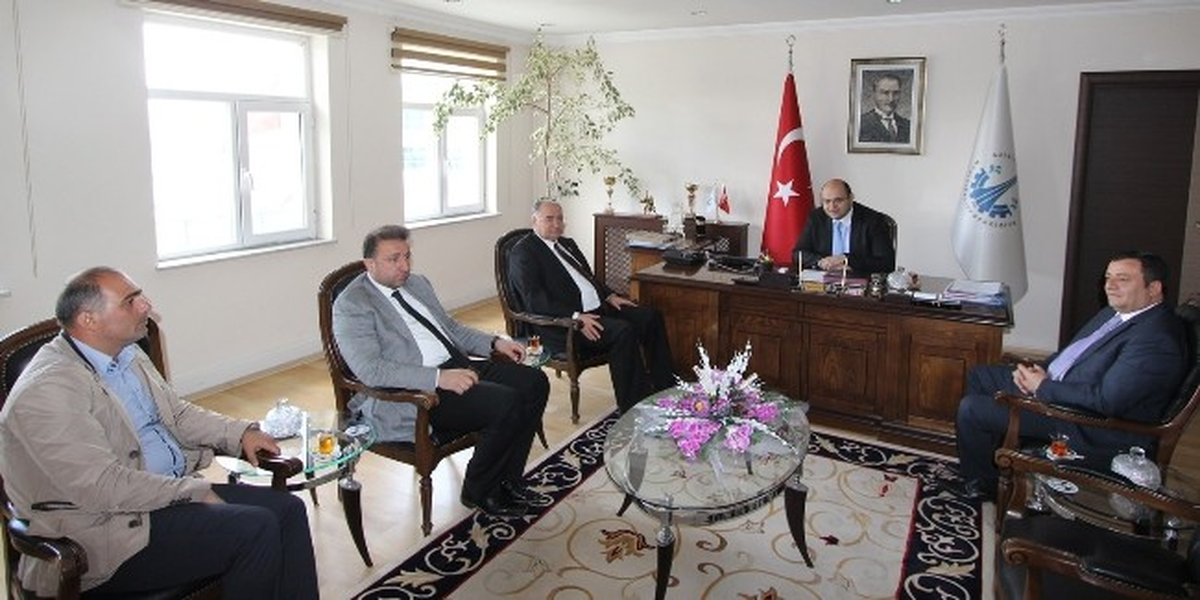 Milletvekili Yılmaz\'dan Başkan Orhan\'a Ziyaret
