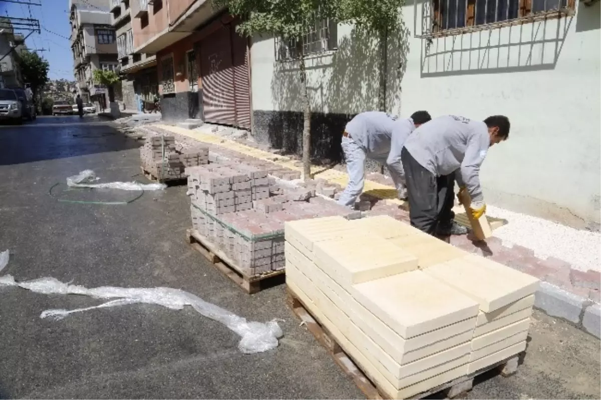 Şahinbey Belediyesinden Engelsiz Kaldırım Çalışması