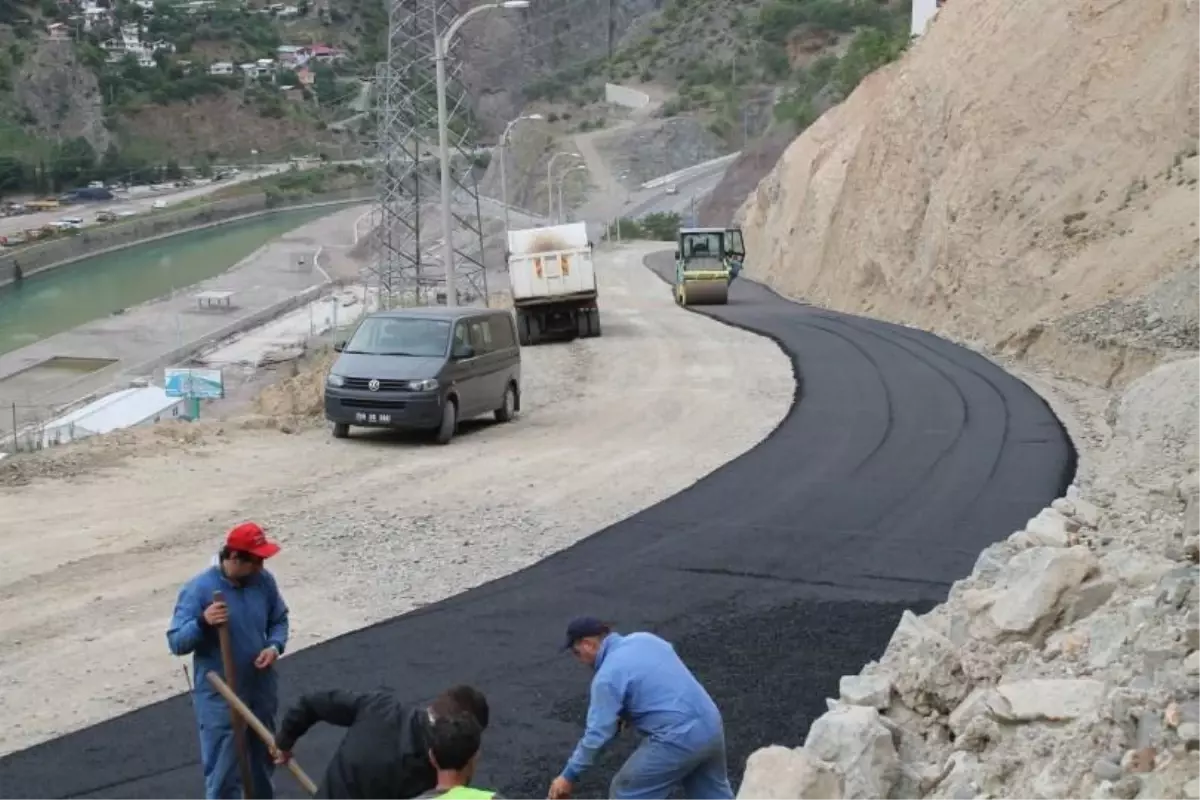 Seyitler Köyü Yolu Asfaltlandı