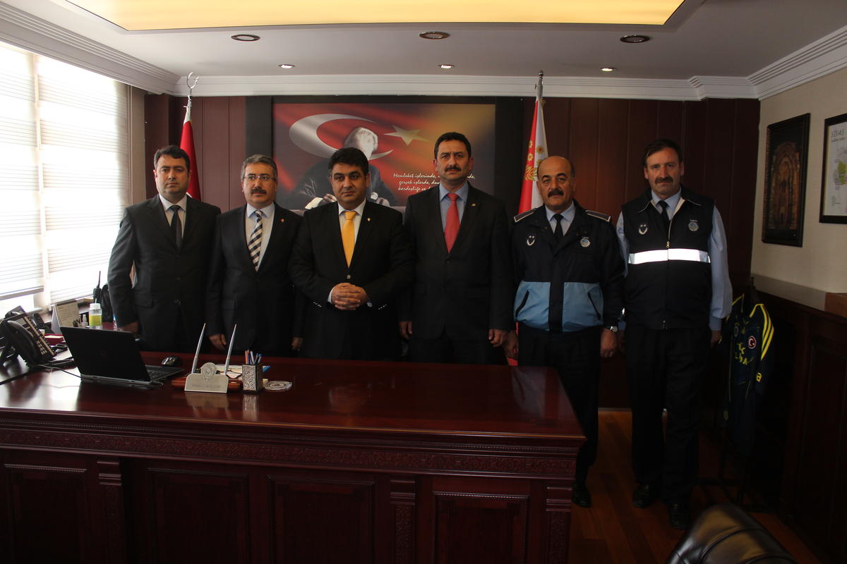 Sivas Emniyet Müdürü Çalışkan\'a Ziyaret