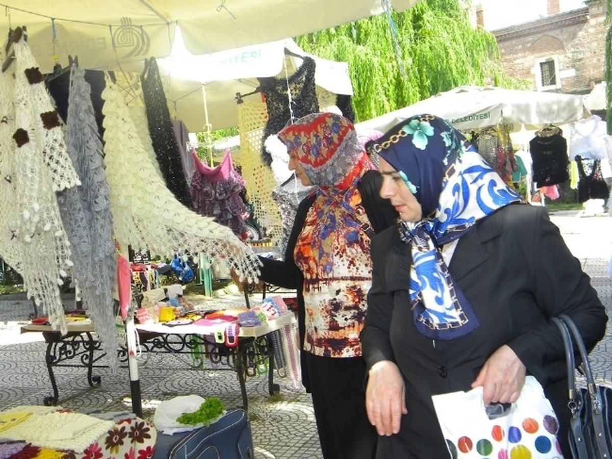 Edirne\'de Turistlerden Emek Pazarına Yoğun İlgi
