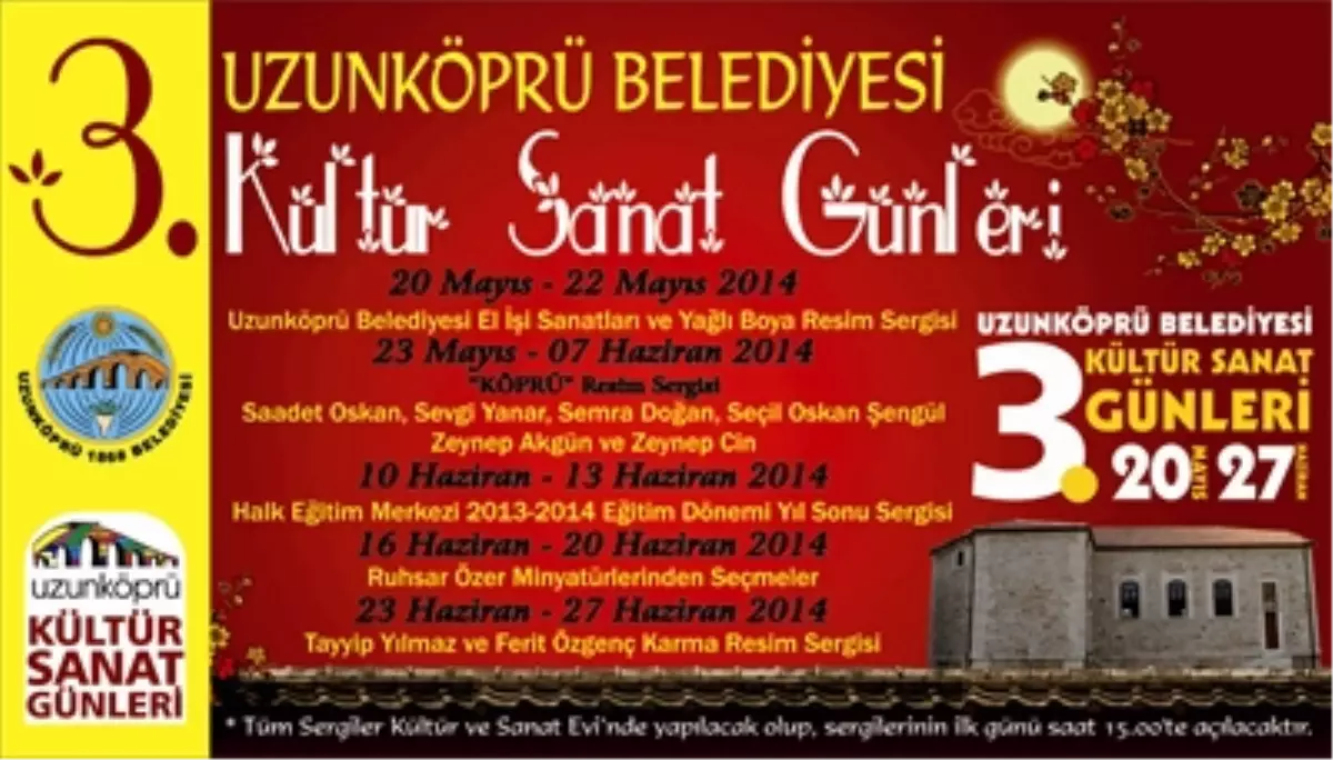 3. Kültür ve Sanat Günleri Başladı