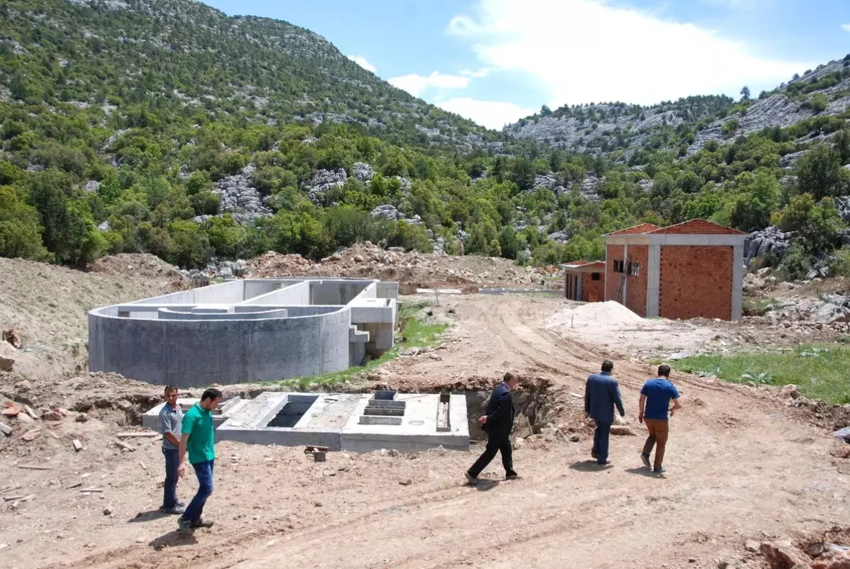 Akseki Belediye Başkanı Uysal, Arıtma Tesisini İnceledi